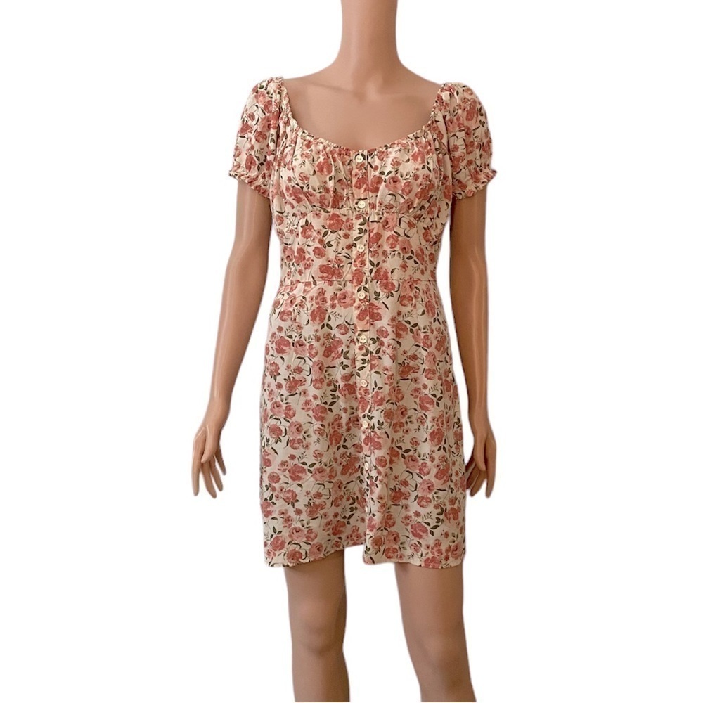 Trixxi Floral Pink Dress